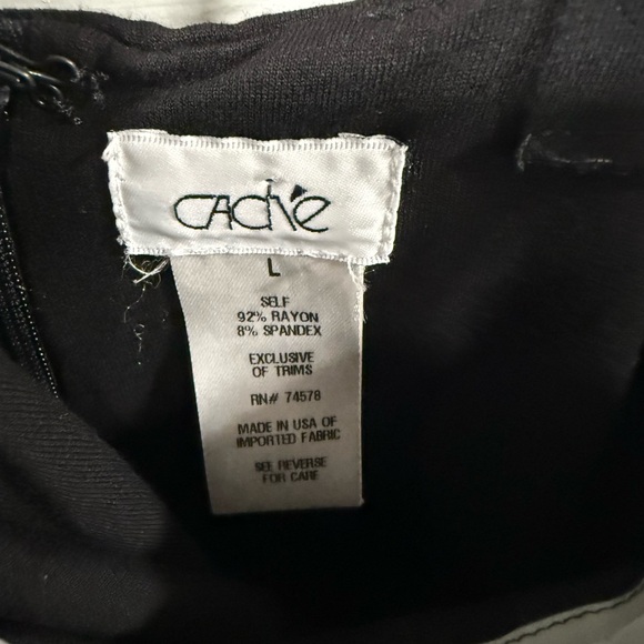 Cache Black Dress - Picture 2 of 4